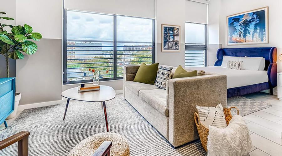 Sentral Studio Apt With Den In Wynwood Miami Dış mekan fotoğraf